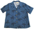 Trade Winds Palm Women's Hawaiian Camp Shirt